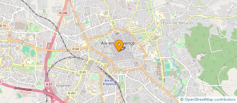 localisation de l'entreprise LE PHENIX IMPERIAL à AIX-EN-PROVENCE