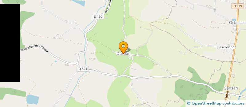 localisation de l'entreprise LE PHILEAS 848  ORNEZAN