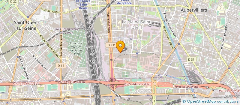 localisation de l'entreprise LE PHILHARMONICOEUR  SAINT DENIS