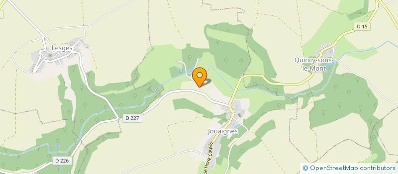 localisation de l'entreprise LE PHILIPOTEL  JOUAIGNES