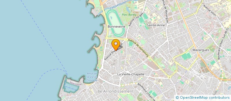 localisation de l'entreprise LE PHOCEEN à MARSEILLE