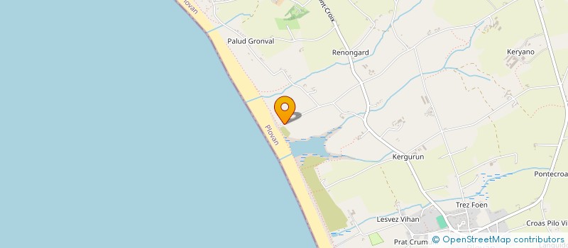 localisation de l'entreprise LE PHOENIX  PLONEOUR LANVERN