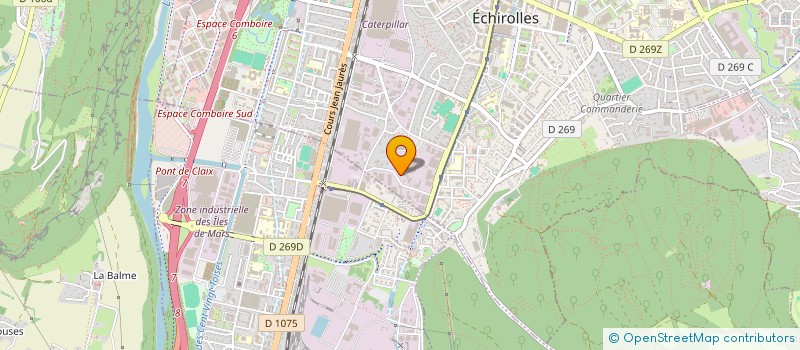 localisation de l'entreprise LE PHOENIX à ECHIROLLES