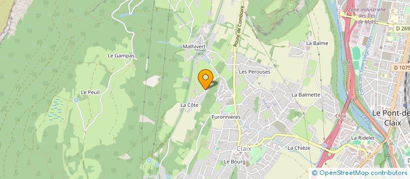 localisation de l'entreprise LE PHOENIX  TRESSERVE