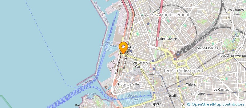 localisation de l'entreprise LE PHOENIX à MARSEILLE