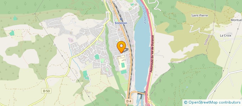 localisation de l'entreprise LE PHOENIX à SISTERON