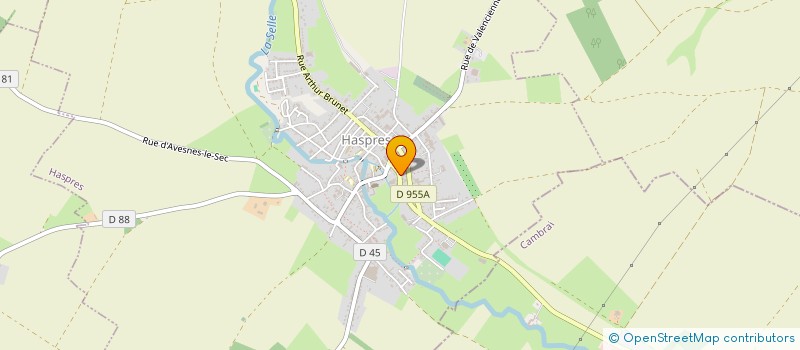 localisation de l'entreprise LE PHOENIX  HASPRES