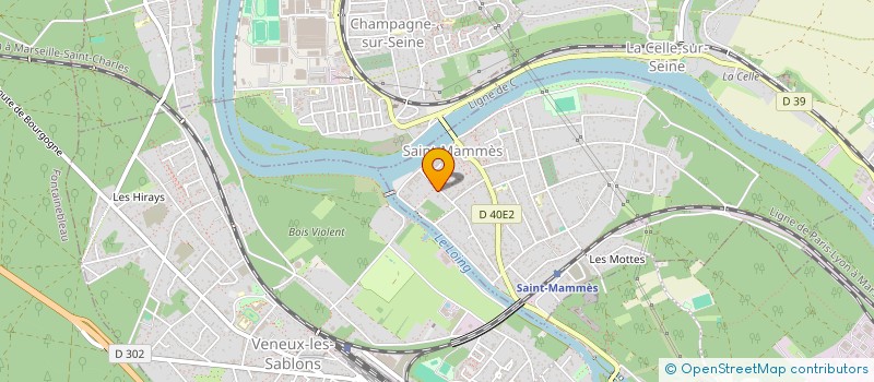 localisation de l'entreprise LE PHOENIX  SAINT-MAMMES