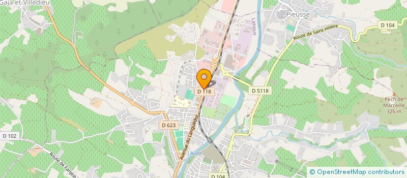 localisation de l'entreprise LE PHOTO-GRAFE à LIMOUX