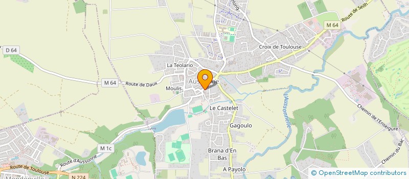 localisation de l'entreprise LE PHOURMILE DES TREIZE PRINTANS à AUSSONNE