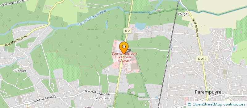 localisation de l'entreprise LE PIAN JARDIN à LE PIAN-MEDOC