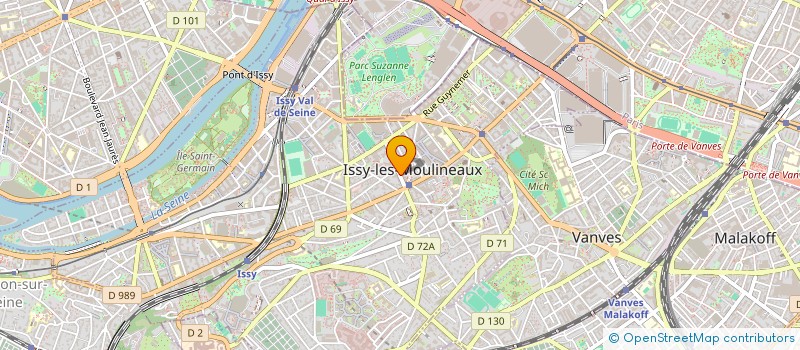 localisation de l'entreprise LE PIANO à ISSY-LES-MOULINEAUX
