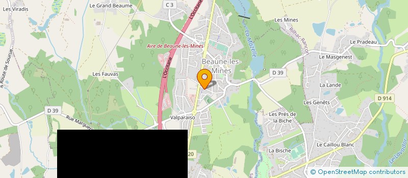 localisation de l'entreprise LE PIANO A BRETELLES DE LIMOGES ACCORDEON ET DANSE EN LIMOUSIN à LIMOGES
