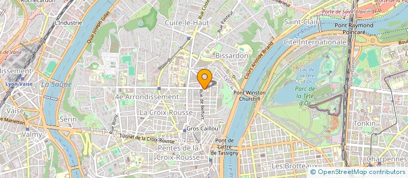 localisation de l'entreprise LE PIANO AMBULANT à LYON 4EME