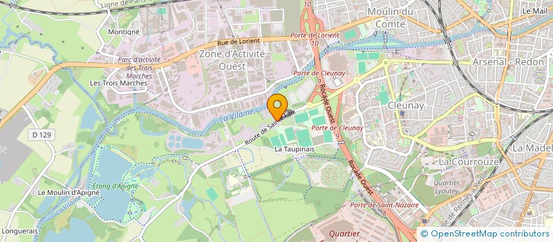 localisation de l'entreprise LE PIANO BLANC à RENNES