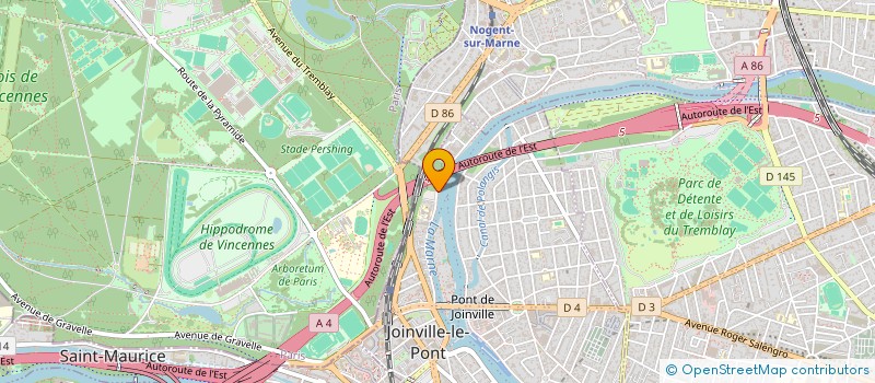 localisation de l'entreprise LE PIANO DANS L'O  JOINVILLE-LE-PONT