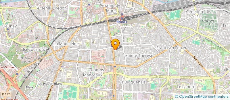 localisation de l'entreprise LE PIC  RENNES