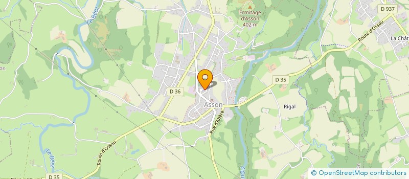 localisation de l'entreprise LE PIC DU MIDI  IGON