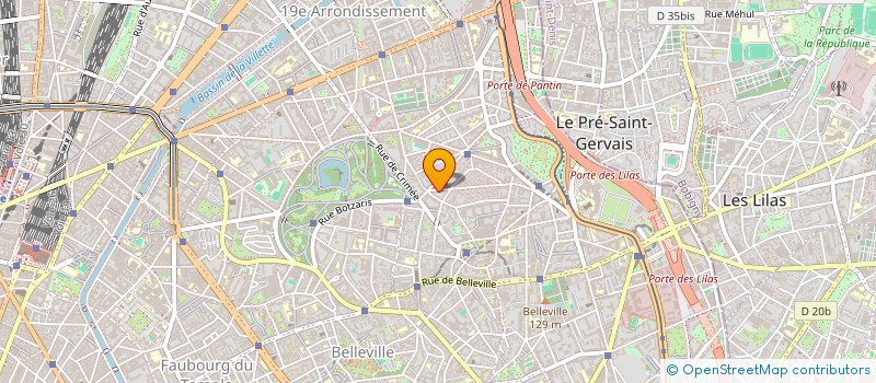 localisation de l'entreprise LE PIC ET L EPEE à PARIS