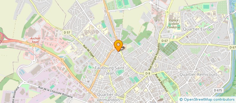 localisation de l'entreprise LE PICARD à SAINT-QUENTIN