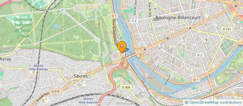 localisation de l'entreprise LE PICARDIE à SEVRES