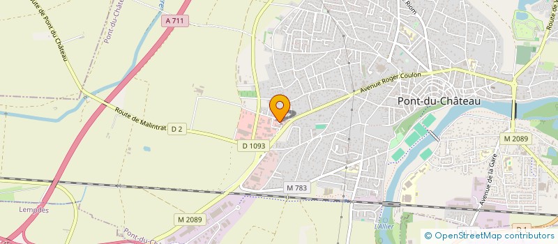 localisation de l'entreprise LE PICOU  PONT-DU-CHATEAU