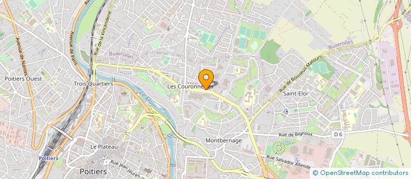localisation de l'entreprise LE PICTAVE CLUB D INVESTISSEME à POITIERS