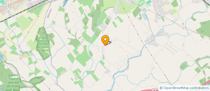 localisation de l'entreprise LE PIED A TERRE  MOIRANS