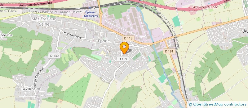 localisation de l'entreprise LE PIED BLANC  SAINT-GERMAIN-EN-LAYE