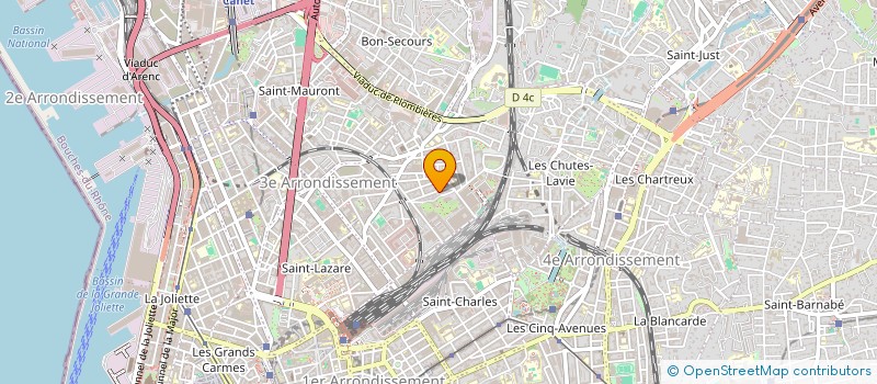 localisation de l'entreprise LE PIED-DE-MOUTON à MARSEILLE