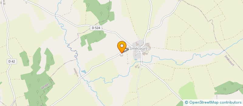 localisation de l'entreprise LE PIED LA GAILLE à IMECOURT