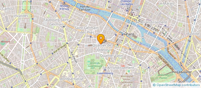 localisation de l'entreprise LE PIED MARIN à PARIS