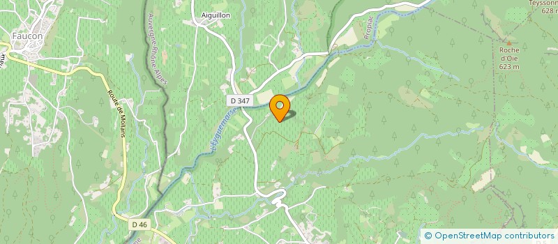 localisation de l'entreprise LE PIELARD  MOLLANS-SUR-OUVEZE