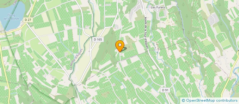 localisation de l'entreprise LE PIEMONT  SAINT-MARTIN-DE-LA-BRASQUE