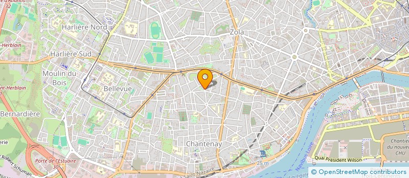 localisation de l'entreprise LE PIERCING FRANCAIS à NANTES