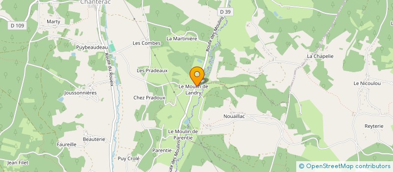 localisation de l'entreprise LE PIGEONNEAU DE CHATEAU MANATTE à SAINT-VINCENT-DE-CONNEZAC