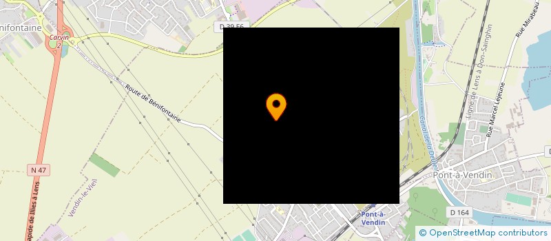 localisation de l'entreprise LE PIGEONNIER  VENDIN-LE-VIEIL