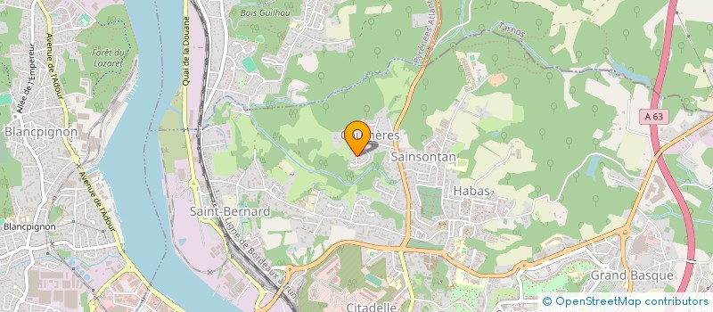 localisation de l'entreprise LE PIGEONNIER à BAYONNE