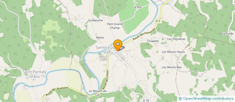 localisation de l'entreprise LE PIGEONNIER  CHOURGNAC-D ANS