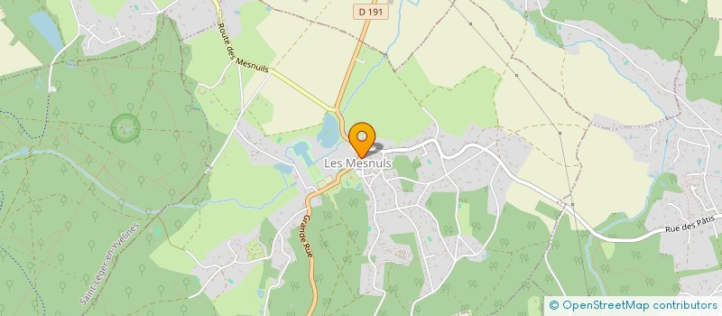 localisation de l'entreprise LE PIGEONNIER D'OLENDON  LE TREMBLAY-SUR-MAULDRE