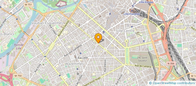 localisation de l'entreprise LE PILE POIL  LILLE
