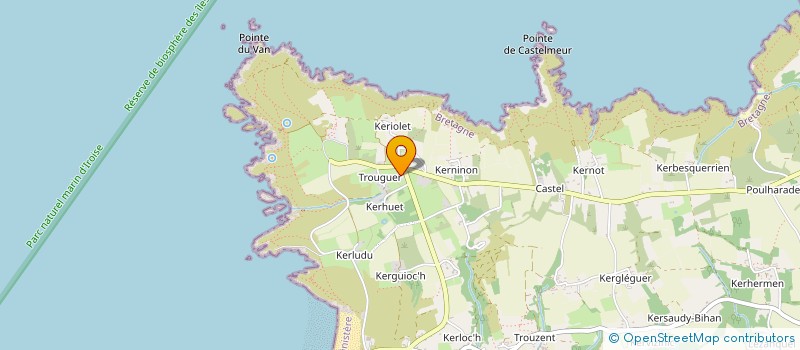 localisation de l'entreprise LE PILLEUR D EPAVES à CLEDEN-CAP SIZUN