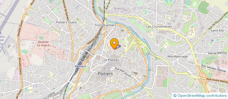 localisation de l'entreprise LE PILORI à POITIERS