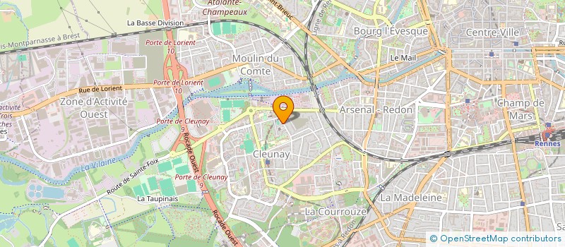 localisation de l'entreprise LE PILORI  PORNIC