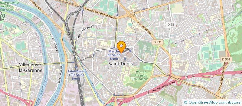 localisation de l'entreprise LE PILOT CLUB à SAINT-DENIS
