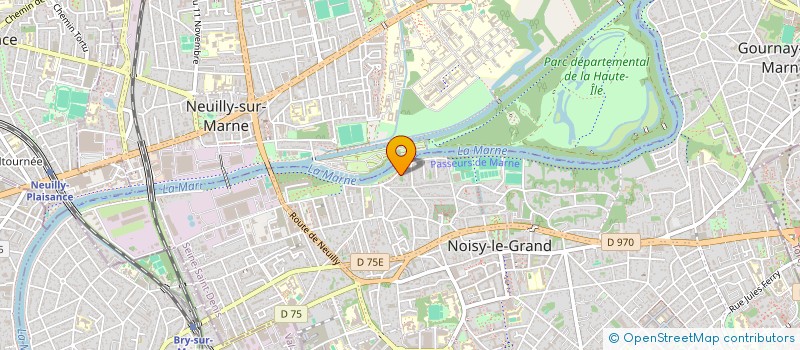 localisation de l'entreprise LE PILOTIS  NOISY-LE-GRAND