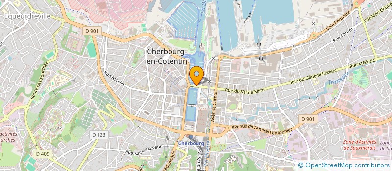 localisation de l'entreprise LE PILY  CHERBOURG-EN-COTENTIN