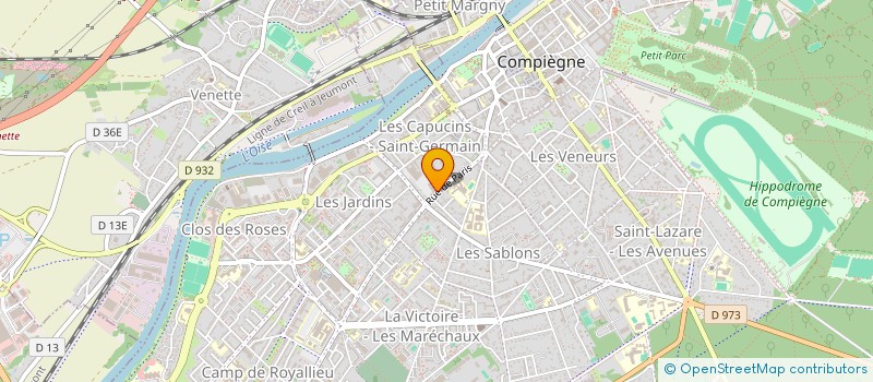 localisation de l'entreprise LE PIM'S  COMPIEGNE