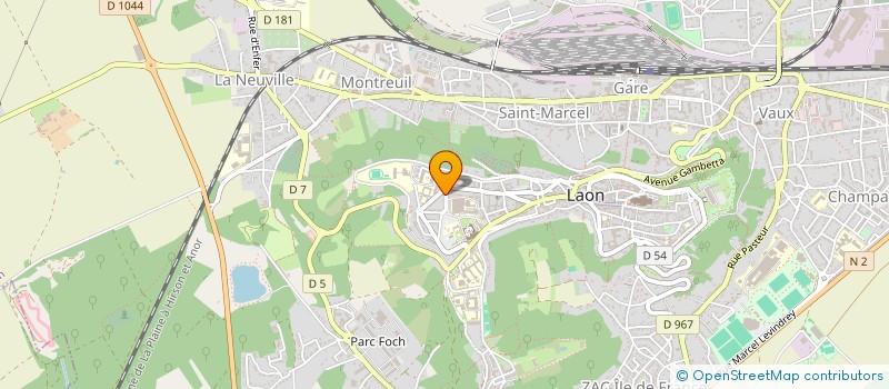 localisation de l'entreprise LE PIMENT à LAON