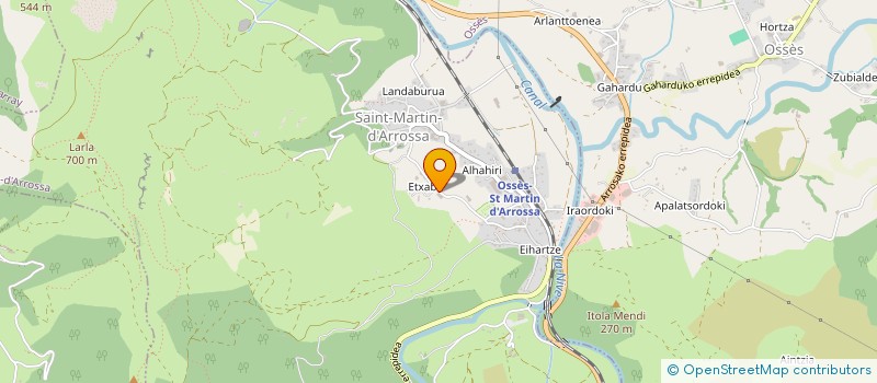 localisation de l'entreprise LE PIMENT DE PEIO  BIDARRAY